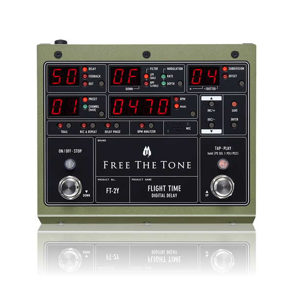 Free the tone FT-2Y デジタルディレイ楽器・機材